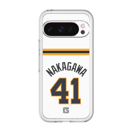 スリムプロテクションプレミアムケース［ 読売ジャイアンツ - #41 NAKAGAWA - ホーム ］
