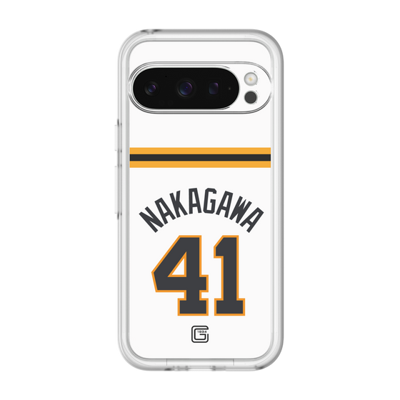 スリムプロテクションプレミアムケース［ 読売ジャイアンツ - #41 NAKAGAWA - ホーム ］
