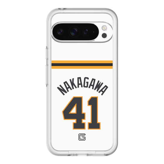 スリムプロテクションプレミアムケース［ 読売ジャイアンツ - #41 NAKAGAWA - ホーム ］