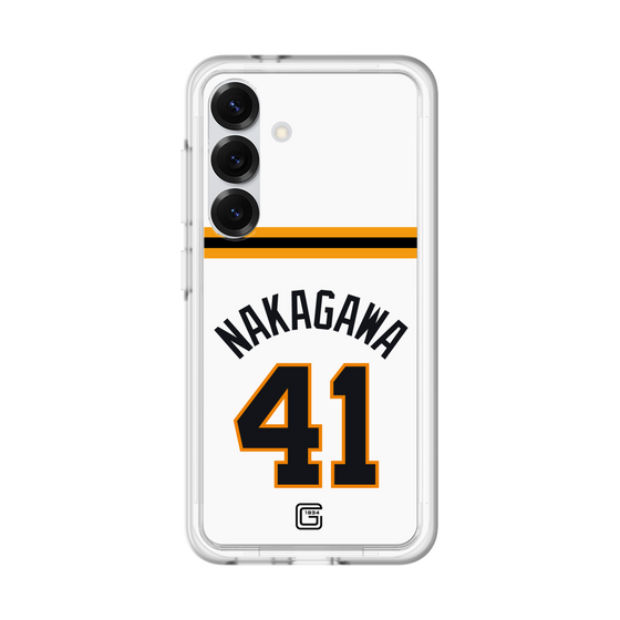 スリムプロテクションプレミアムケース［ 読売ジャイアンツ - #41 NAKAGAWA - ホーム ］