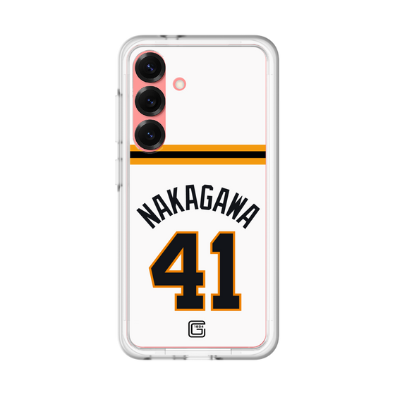 スリムプロテクションプレミアムケース［ 読売ジャイアンツ - #41 NAKAGAWA - ホーム ］