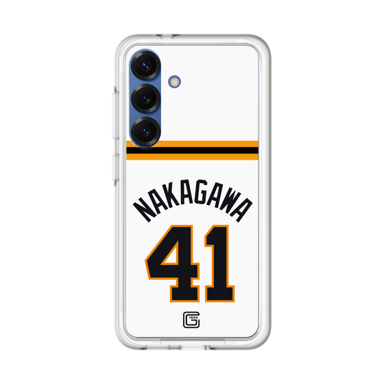 スリムプロテクションプレミアムケース［ 読売ジャイアンツ - #41 NAKAGAWA - ホーム ］