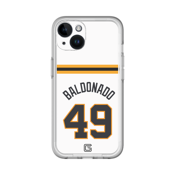 スリムプロテクションプレミアムケース［ 読売ジャイアンツ - #49 BALDONADO - ホーム ］