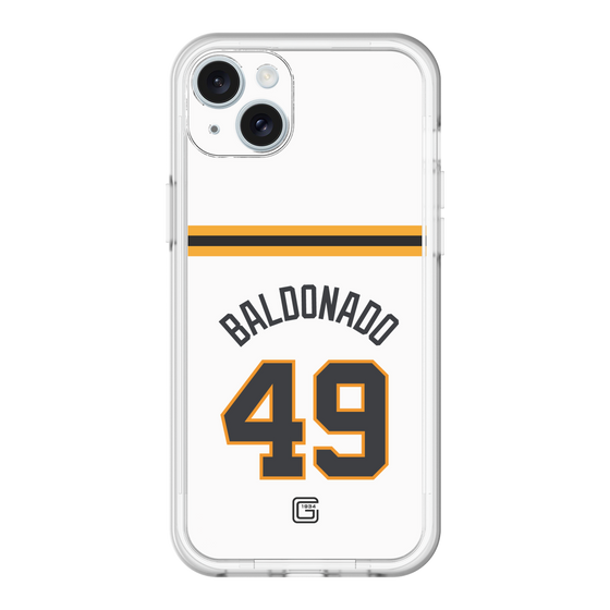 スリムプロテクションプレミアムケース［ 読売ジャイアンツ - #49 BALDONADO - ホーム ］