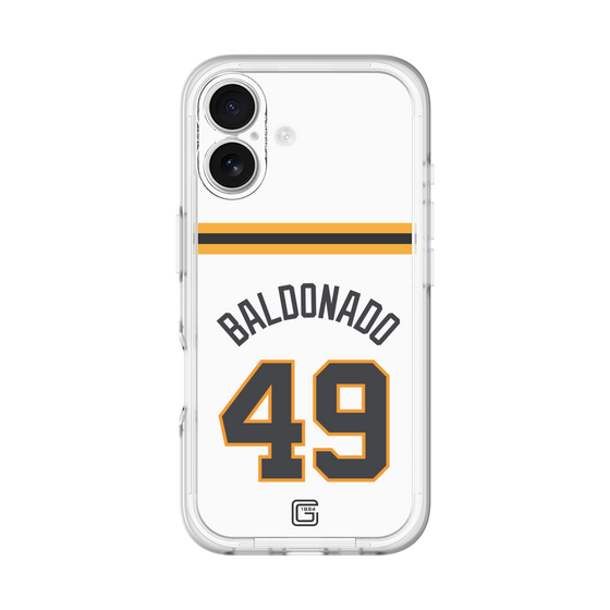 スリムプロテクションプレミアムケース［ 読売ジャイアンツ - #49 BALDONADO - ホーム ］
