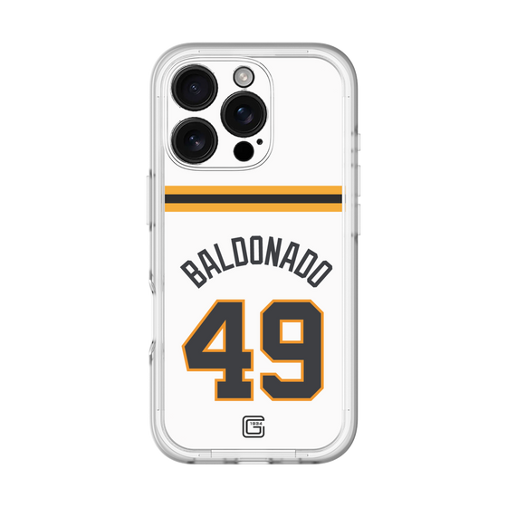 スリムプロテクションプレミアムケース［ 読売ジャイアンツ - #49 BALDONADO - ホーム ］