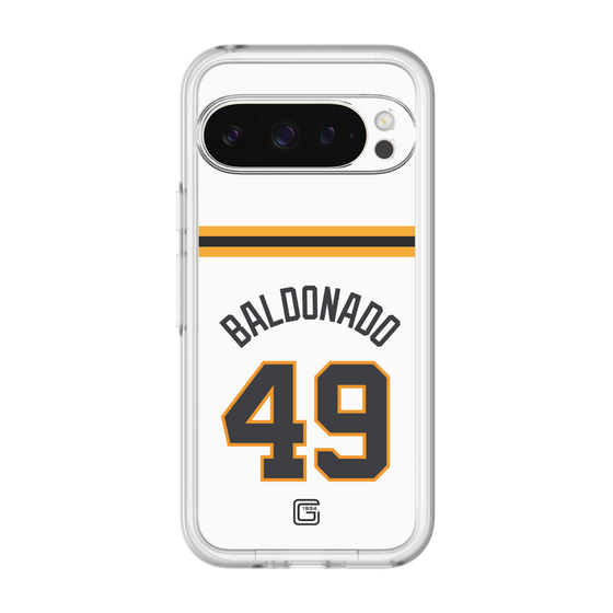 スリムプロテクションプレミアムケース［ 読売ジャイアンツ - #49 BALDONADO - ホーム ］