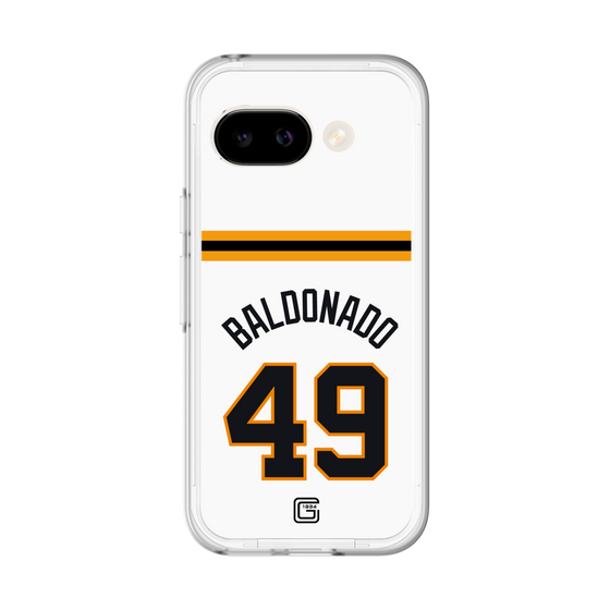 スリムプロテクションプレミアムケース［ 読売ジャイアンツ - #49 BALDONADO - ホーム ］
