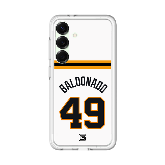 スリムプロテクションプレミアムケース［ 読売ジャイアンツ - #49 BALDONADO - ホーム ］