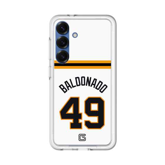 スリムプロテクションプレミアムケース［ 読売ジャイアンツ - #49 BALDONADO - ホーム ］
