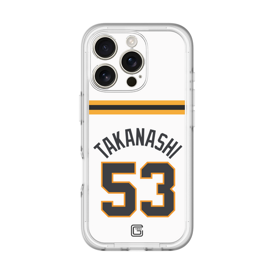スリムプロテクションプレミアムケース［ 読売ジャイアンツ - #53 TAKANASHI - ホーム ］