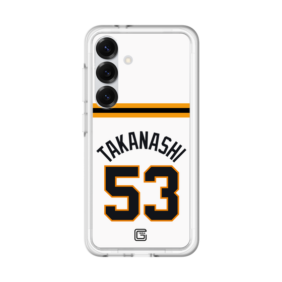 スリムプロテクションプレミアムケース［ 読売ジャイアンツ - #53 TAKANASHI - ホーム ］