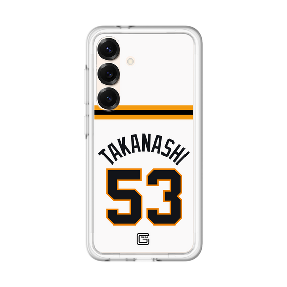 スリムプロテクションプレミアムケース［ 読売ジャイアンツ - #53 TAKANASHI - ホーム ］