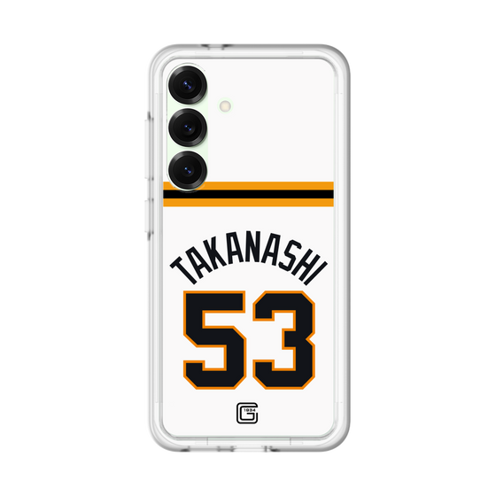 スリムプロテクションプレミアムケース［ 読売ジャイアンツ - #53 TAKANASHI - ホーム ］