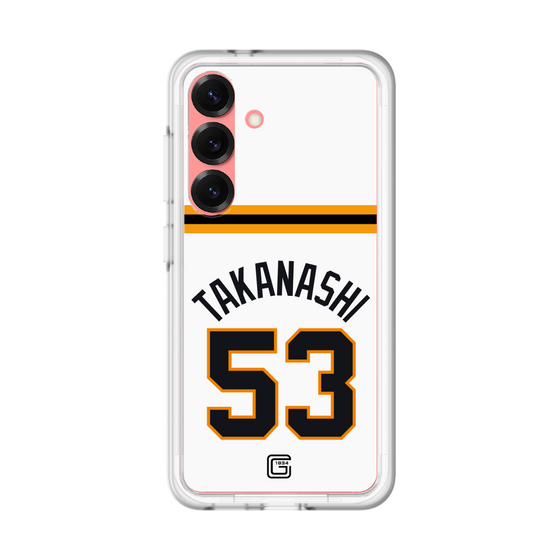 スリムプロテクションプレミアムケース［ 読売ジャイアンツ - #53 TAKANASHI - ホーム ］