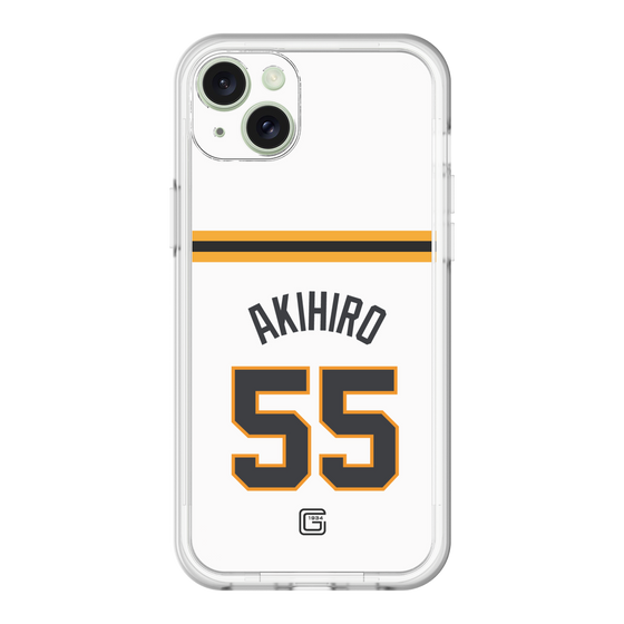 スリムプロテクションプレミアムケース［ 読売ジャイアンツ - #55 AKIHIRO - ホーム ］