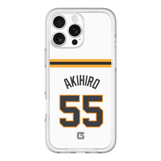 スリムプロテクションプレミアムケース［ 読売ジャイアンツ - #55 AKIHIRO - ホーム ］