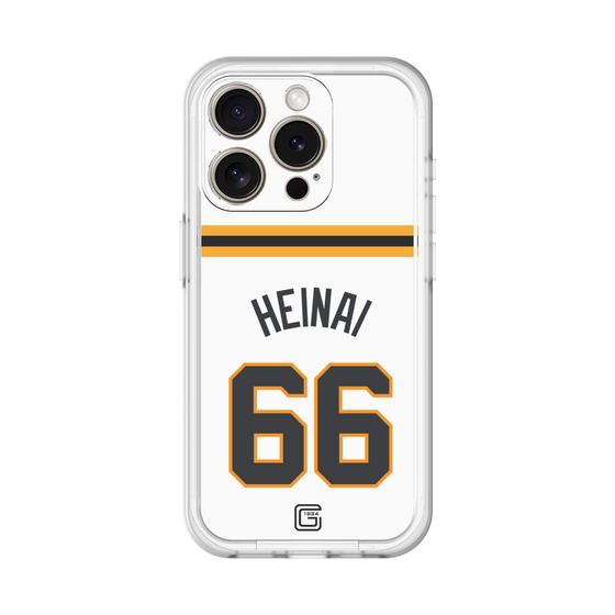 スリムプロテクションプレミアムケース［ 読売ジャイアンツ - #66 HEINAI - ホーム ］