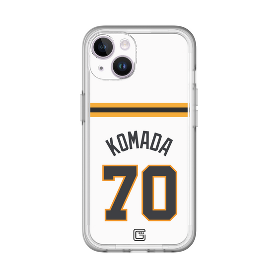 スリムプロテクションプレミアムケース［ 読売ジャイアンツ - #70 KOMADA - ホーム ］