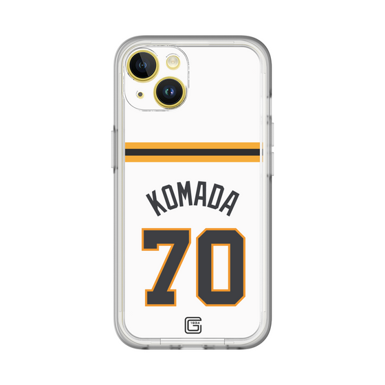 スリムプロテクションプレミアムケース［ 読売ジャイアンツ - #70 KOMADA - ホーム ］
