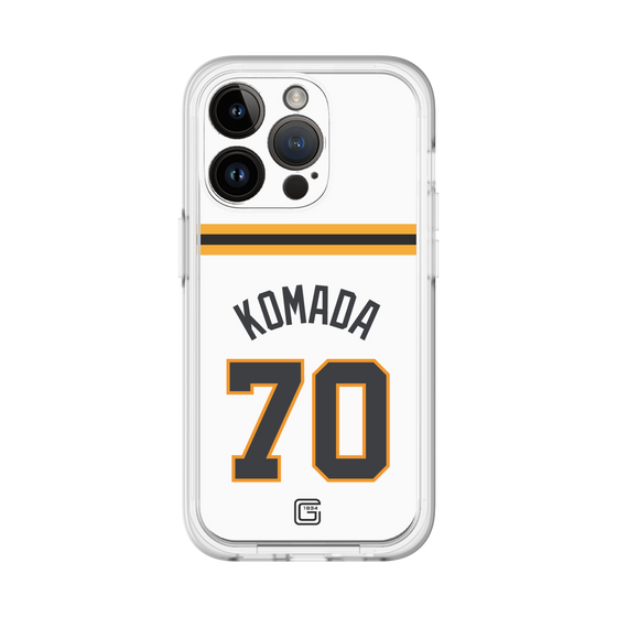スリムプロテクションプレミアムケース［ 読売ジャイアンツ - #70 KOMADA - ホーム ］