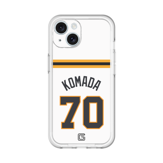 スリムプロテクションプレミアムケース［ 読売ジャイアンツ - #70 KOMADA - ホーム ］