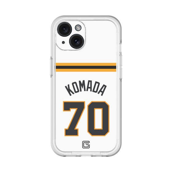 スリムプロテクションプレミアムケース［ 読売ジャイアンツ - #70 KOMADA - ホーム ］