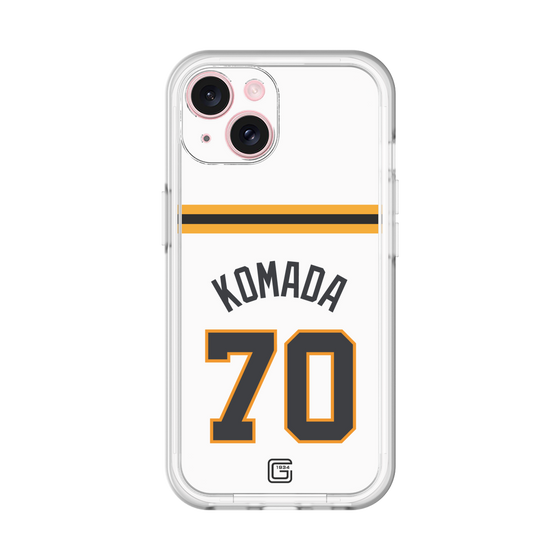 スリムプロテクションプレミアムケース［ 読売ジャイアンツ - #70 KOMADA - ホーム ］