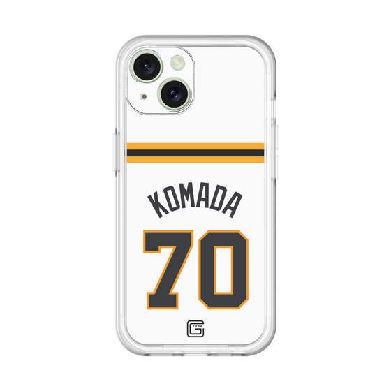 スリムプロテクションプレミアムケース［ 読売ジャイアンツ - #70 KOMADA - ホーム ］