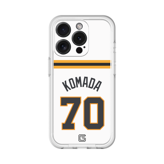 スリムプロテクションプレミアムケース［ 読売ジャイアンツ - #70 KOMADA - ホーム ］
