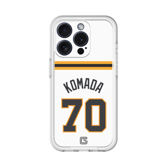スリムプロテクションプレミアムケース［ 読売ジャイアンツ - #70 KOMADA - ホーム ］