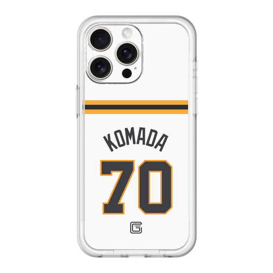 スリムプロテクションプレミアムケース［ 読売ジャイアンツ - #70 KOMADA - ホーム ］