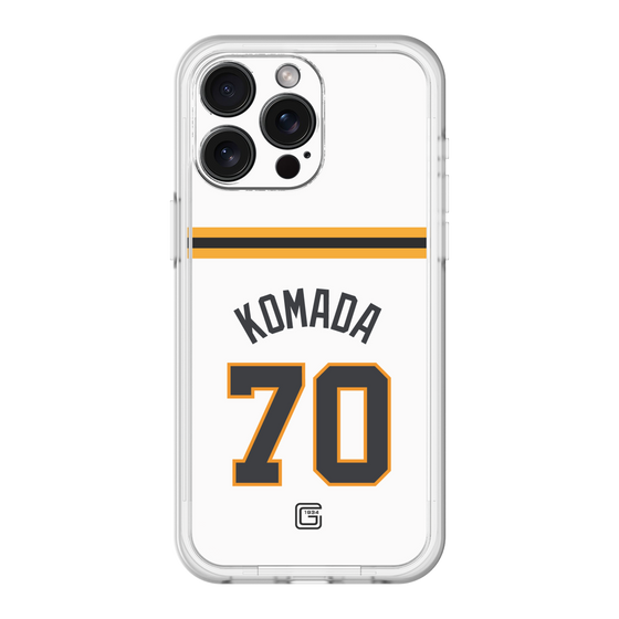 スリムプロテクションプレミアムケース［ 読売ジャイアンツ - #70 KOMADA - ホーム ］