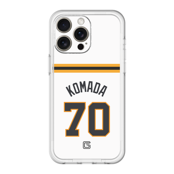 スリムプロテクションプレミアムケース［ 読売ジャイアンツ - #70 KOMADA - ホーム ］