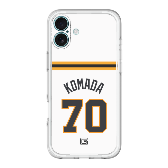 スリムプロテクションプレミアムケース［ 読売ジャイアンツ - #70 KOMADA - ホーム ］