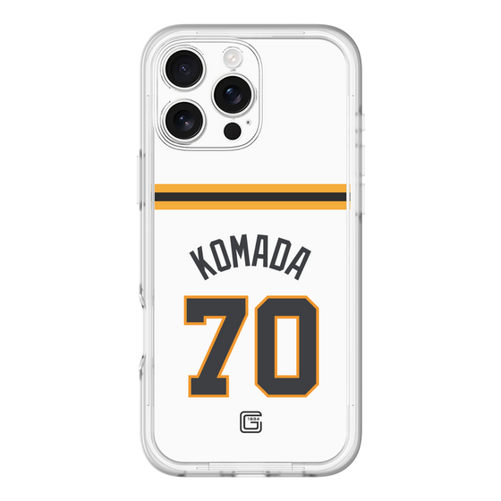 スリムプロテクションプレミアムケース［ 読売ジャイアンツ - #70 KOMADA - ホーム ］