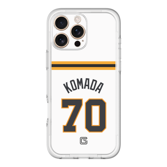 スリムプロテクションプレミアムケース［ 読売ジャイアンツ - #70 KOMADA - ホーム ］
