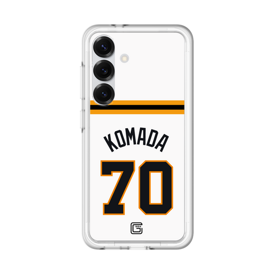 スリムプロテクションプレミアムケース［ 読売ジャイアンツ - #70 KOMADA - ホーム ］
