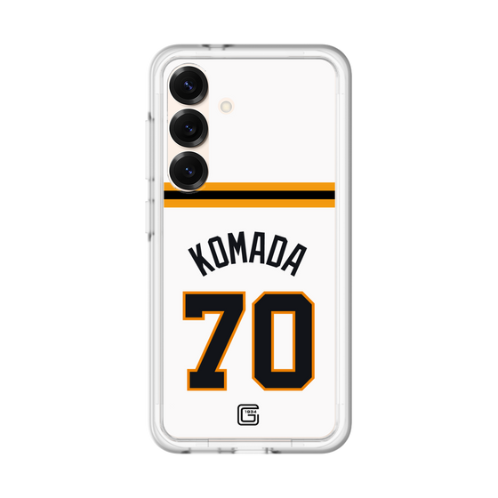 スリムプロテクションプレミアムケース［ 読売ジャイアンツ - #70 KOMADA - ホーム ］