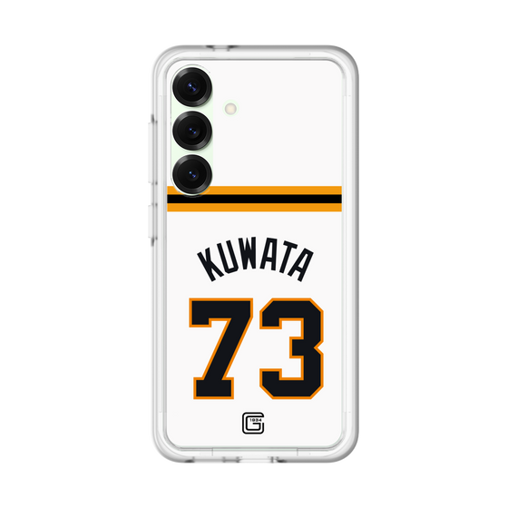 スリムプロテクションプレミアムケース［ 読売ジャイアンツ - #73 KUWATA - ホーム ］