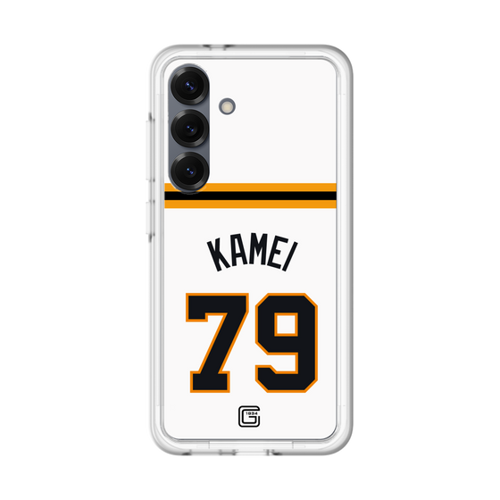 スリムプロテクションプレミアムケース［ 読売ジャイアンツ - #79 KAMEI - ホーム ］