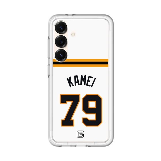 スリムプロテクションプレミアムケース［ 読売ジャイアンツ - #79 KAMEI - ホーム ］