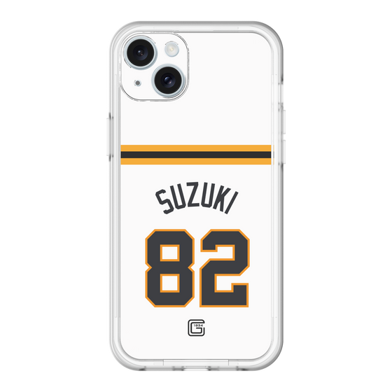 スリムプロテクションプレミアムケース［ 読売ジャイアンツ - #82 SUZUKI - ホーム ］