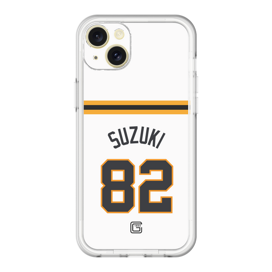 スリムプロテクションプレミアムケース［ 読売ジャイアンツ - #82 SUZUKI - ホーム ］