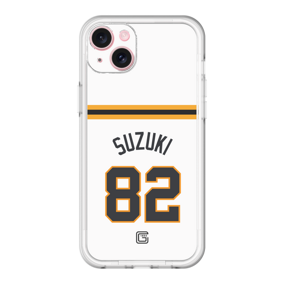 スリムプロテクションプレミアムケース［ 読売ジャイアンツ - #82 SUZUKI - ホーム ］