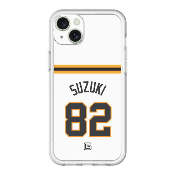 スリムプロテクションプレミアムケース［ 読売ジャイアンツ - #82 SUZUKI - ホーム ］