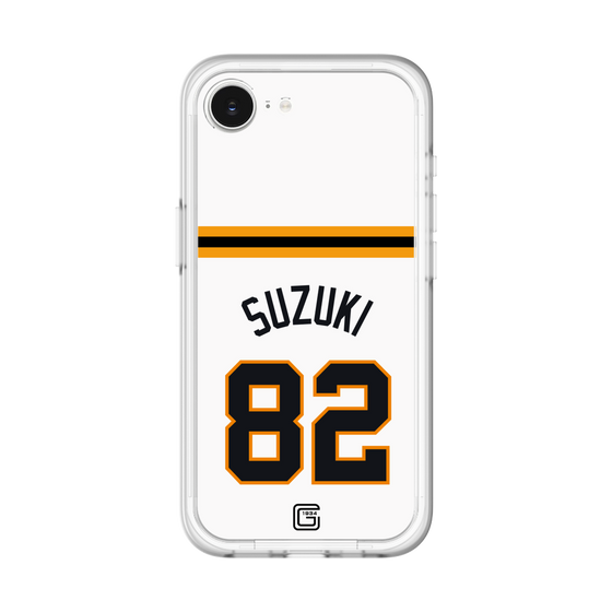 スリムプロテクションプレミアムケース［ 読売ジャイアンツ - #82 SUZUKI - ホーム ］