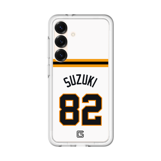 スリムプロテクションプレミアムケース［ 読売ジャイアンツ - #82 SUZUKI - ホーム ］