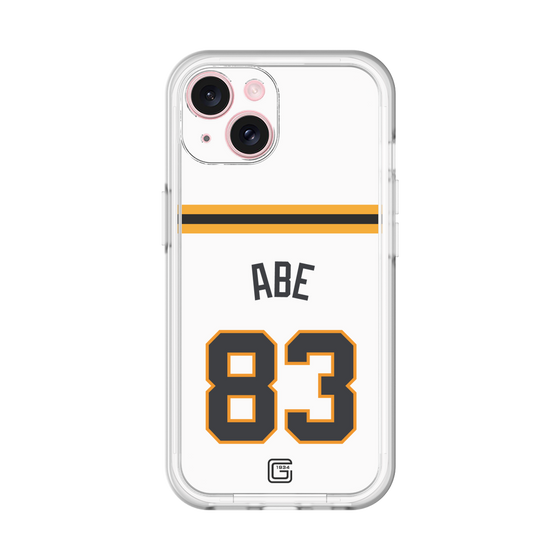 スリムプロテクションプレミアムケース［ 読売ジャイアンツ - #83 ABE - ホーム ］