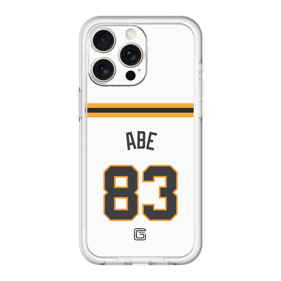 スリムプロテクションプレミアムケース［ 読売ジャイアンツ - #83 ABE - ホーム ］